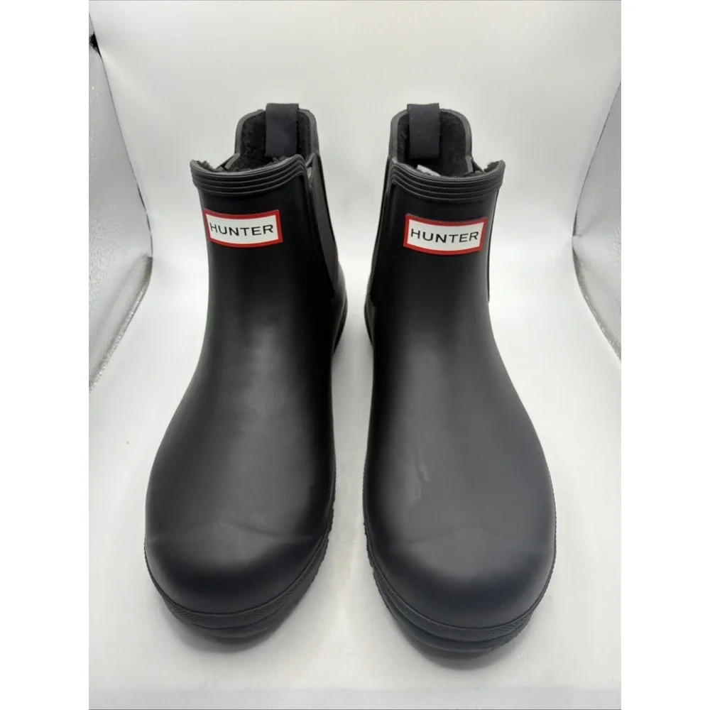 HUNTER‎ WOMENS CHELSEA BOOT, HUNTER WOMEN. Size US 10 Black.